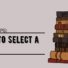 How to Select a Book in Hindi